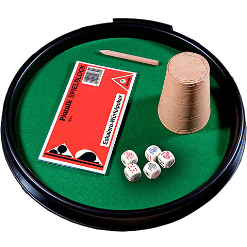 Kockapóker tálca póker dobókockákkal – Piatnik
