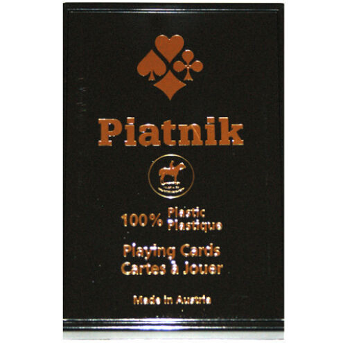 100% plasztik römikártya 1*55 lap – Piatnik