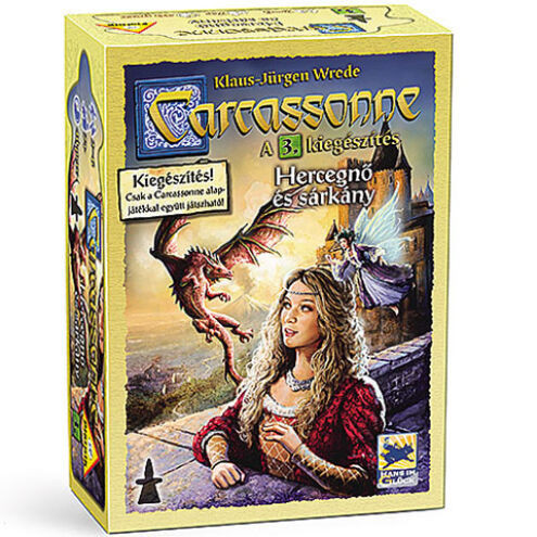 Carcassone: Hercegnő és sárkány társasjáték kiegészítő – Piatnik