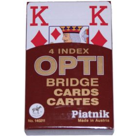 Römikártya 4 Indexes Opti Bridzs - Piatnik Römikártya 4 Indexes Opti Bridzs - Piatnik