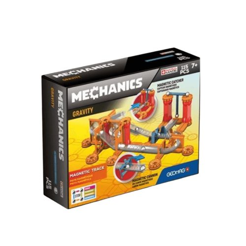 Geomag Mechanics Gravity mágneses építőjáték - versenypálya készlet, 115 db-os