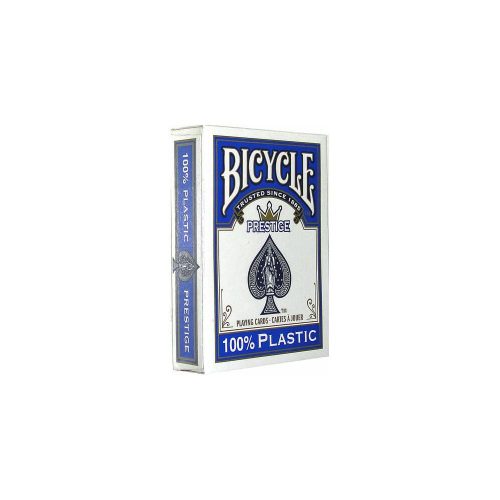 Bicycle Prestige Rider Back 100% plasztik, jumbo index kártya