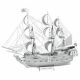 Iconx - Black Pearl - Metal Earth - 3D fém puzzle