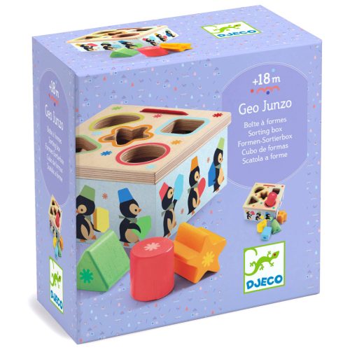 Szín és formaillesztő - Geo Pingy - Djeco