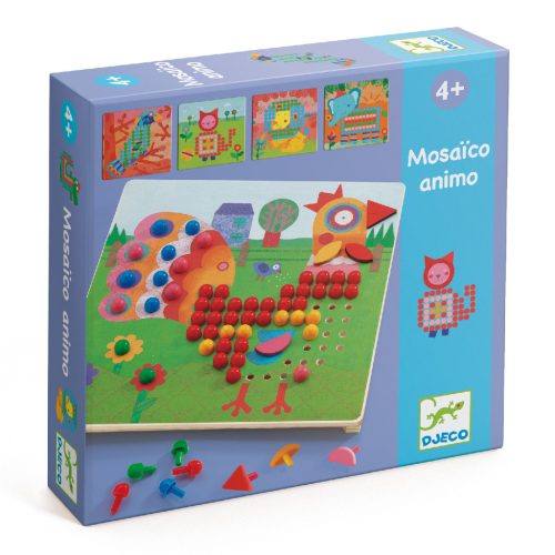Mosaico animo - Vigyázz mozaik - Djeco