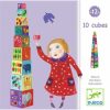 Toronyépítő kocka - természet, állat -  10 nature & animal blocks