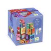 Toronyépítő kocka - természet, állat -  10 nature & animal blocks - Djeco