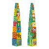 Toronyépítő kocka - barátok - 10 my friends blocks - Djeco