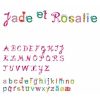 Girls alphabet - Betűkészlet lányoknak