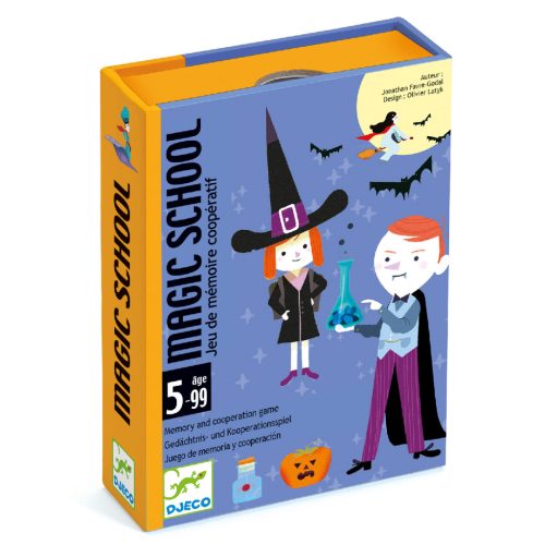 Varzsló Iskola - Kártyajáték - Magic school - Djeco - DJ05144