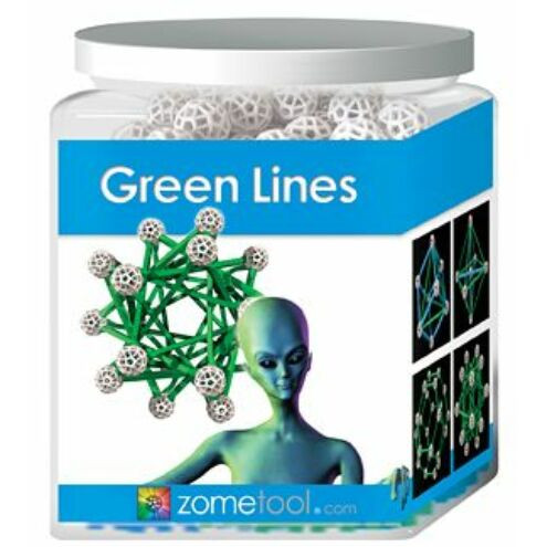 Zometool - Zöld egyenesek -Green Lines