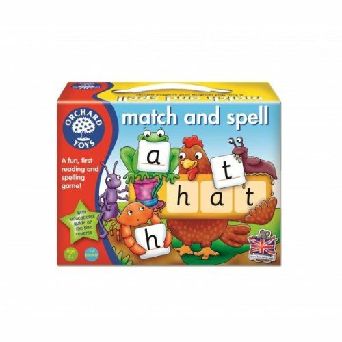Match and spell - Betűzd és párosítsd nyelvi társasjáték (angol)