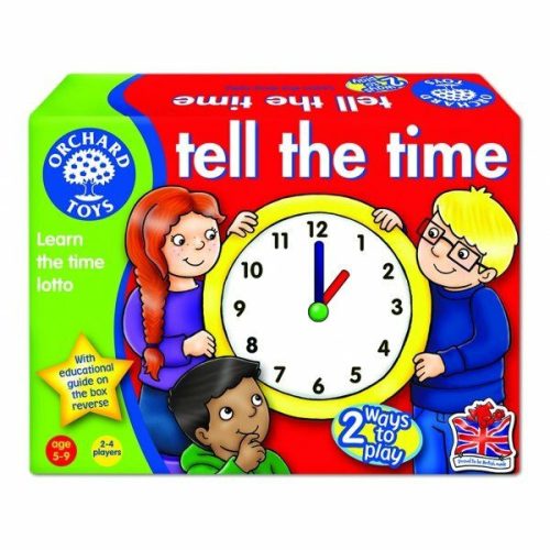 Tell the Time - Mondd meg hány óra van - fejlesztő társasjáték