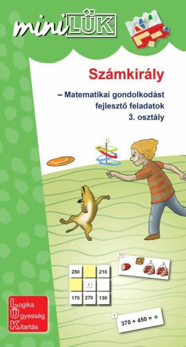 Mini LÜK LDI-534 SZÁMKIRÁLY MATEMATIKA FELADATOK 3. OSZTÁLY