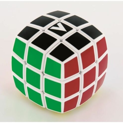 V-CUBE 3x3 versenykocka, fehér, lekerekített, festett