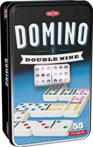 Domino Dupla 9-es szett fém dobozban