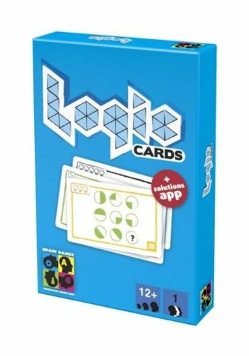 Logic Cards, kék - Brain Games logikai játék