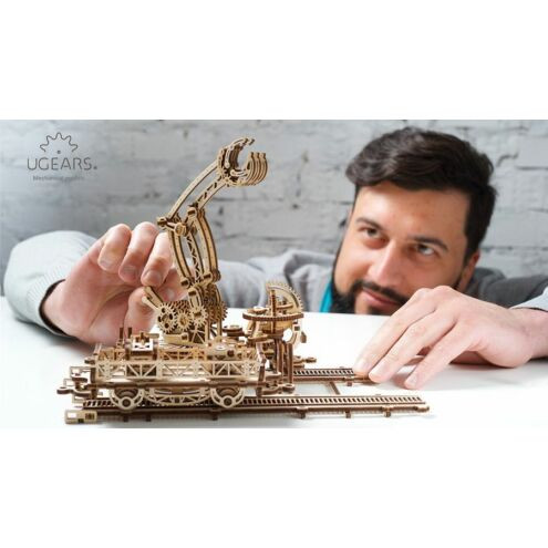 Ugears Vasúti Pályaudvar  - mechanikus modell