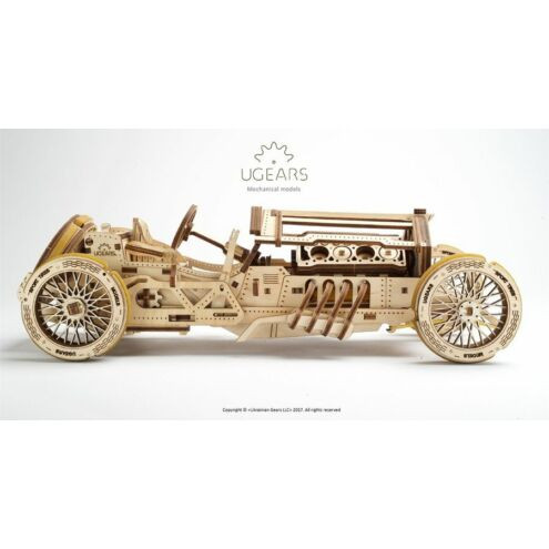 UGEARS Grand Prix - mechanikus modell