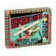 Repülőgép Professor Puzzle 3d fa puzzle festékkel