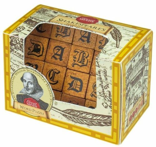 Shakespeare Szavak Great Minds Professor Puzzle fa ördöglakat