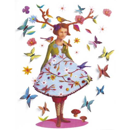 3d-s falmatrica Rose of wood - Djeco