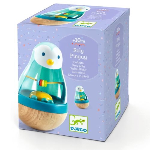 Kelj fel Pingvin babacsörgő - Djeco