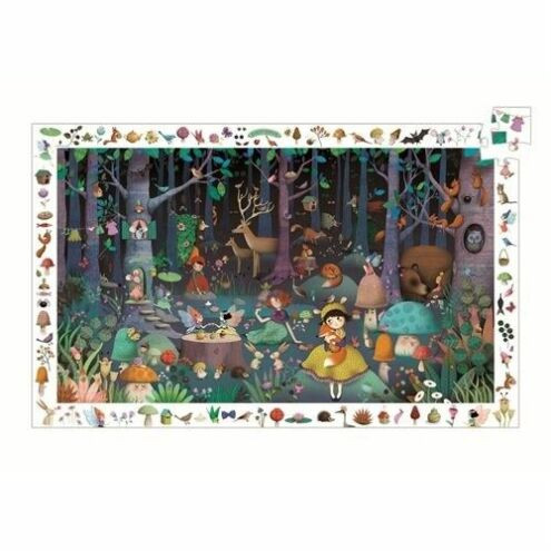 Enchanted Forest - megfigyelő puzzle 100db