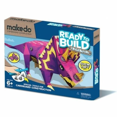 Triceratops kartonépítő - Ready to Build Dinosaur