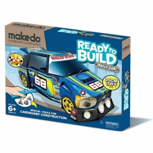 Rally autó kartonépítő - Ready to Build Car - Rally Car