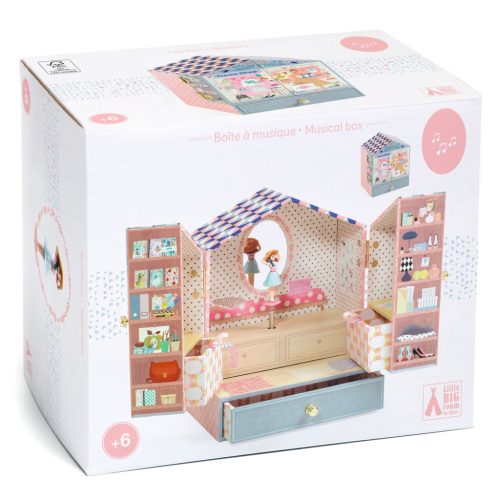 Tiou ékszer boltja - Zenélő ékszerdoboz - Tinou shop - Djeco - DJ06084