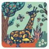 Dzsungel állatok - Képalkotás karcolással - Big animals - Djeco - DJ09095