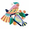 Paradicsom madarak - Képalkotás kövekkel és csillámporral - Paradisio - Djeco - DJ09522