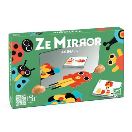 Tükrös állatok - Tengelyes tükrözés játéka - Ze Mirror Animals - DJ06483