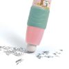 Radír tollszárban - Írószer - Lucille clip eraser - DD03781