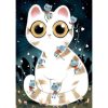 Bújós macskák - Foszforeszkáló puzzle 50 db - Cuddly cats - DJ07021