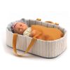 Mózeskosár halvány kékes - Szerepjátékhoz - Bassinet Blue Lines - DJ07845