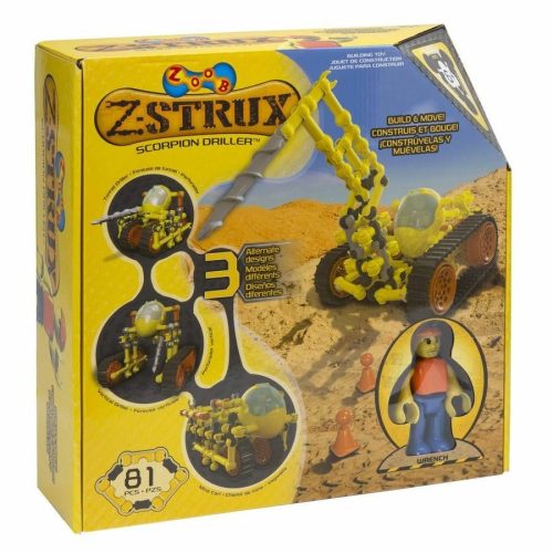 Z-STRUX Lánctalpas munkagépek építőjáték - ZOOB