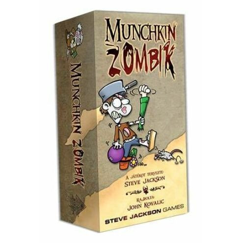Munchkin Zombik - magyar kiadás társasjáték