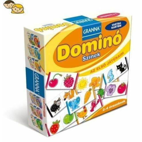 Az első játékaim Domino - Szinek - Granna