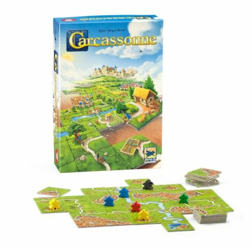 Carcassonne Új kiadás mini kiegészítéssel - A folyó+Az apát társasjáték