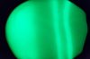 Intelligens Gyurma - zöld fantom, black light világítással