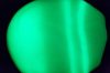 Intelligens Gyurma - zöld fantom, black light világítással