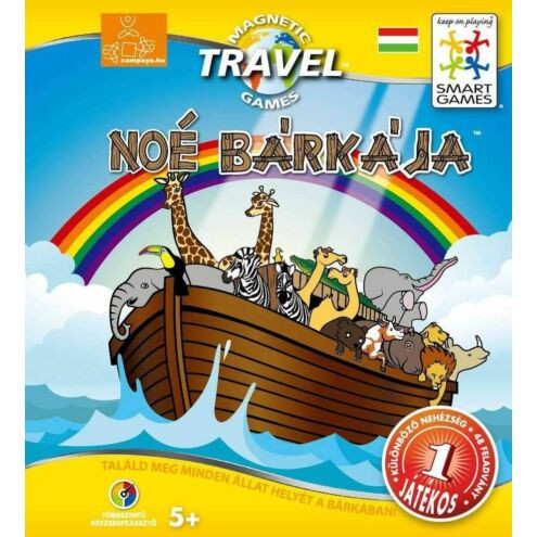 Magnetic Travel Noé bárkája - Noahs ark logikai játék