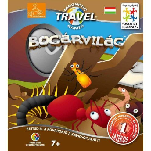 Magnetic Travel Bogárvilág - Busy Bugs logikai játék