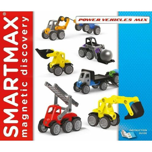 Power Vehicles mix - Smartmax - Mágneses építőjáték