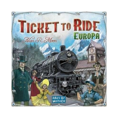 Ticket to Ride Európa Angol nyelvű társasjáték