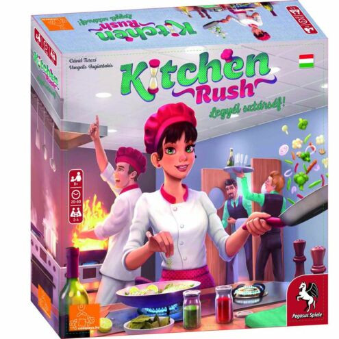 Kitchen Rush legyél sztárséf társasjáték