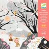 Téli erdő - Képalkotás festéssel és ragasztással - The last snowfall - DJ09349