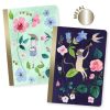 Virágos jegyzetfüzet - 2 db A/6-os - Cecile little notebooks - DD03523